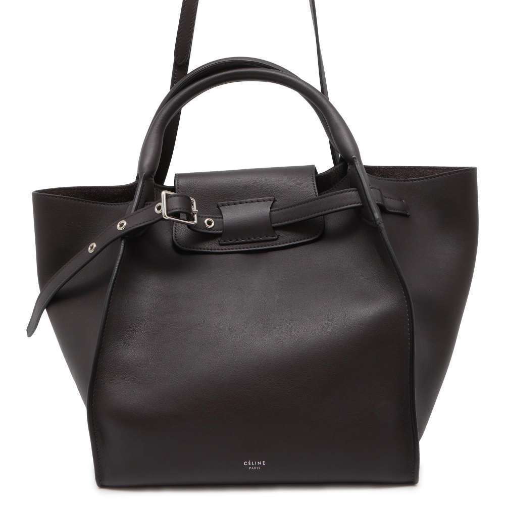 Celine Big Bag Small Long Strap Handbag Black